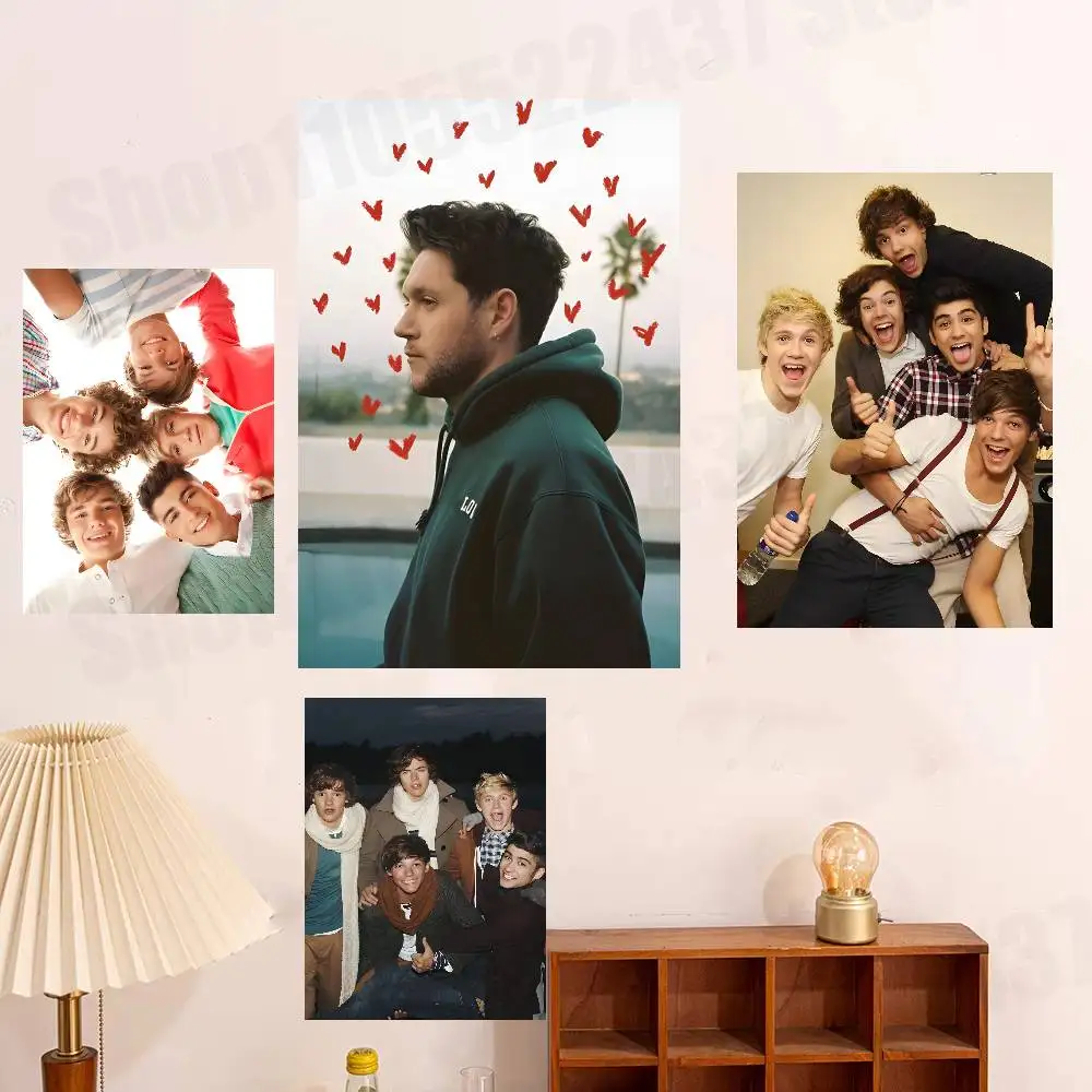 

Band One D-Direction Rock Poster HD Art Sticky Wall Waterproof For Bedroom Game Room Wall Home Decor Gifts
