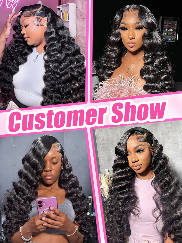 عالية الكثافة فضفاض موجة عميقة 13x6 الدانتيل الجبهة خصلات الشعر المستعار الإنسان 30 40 بوصة البرازيلي مجعد موجة المياه HD الدانتيل الباروكة الأمامية للنساء