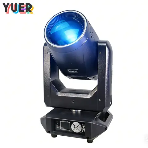 295W 14R Moving Head Beam Spot Wash Lighting 2 Prisms for Wedding DJ Disco Stage Club Party with DMX512 Control