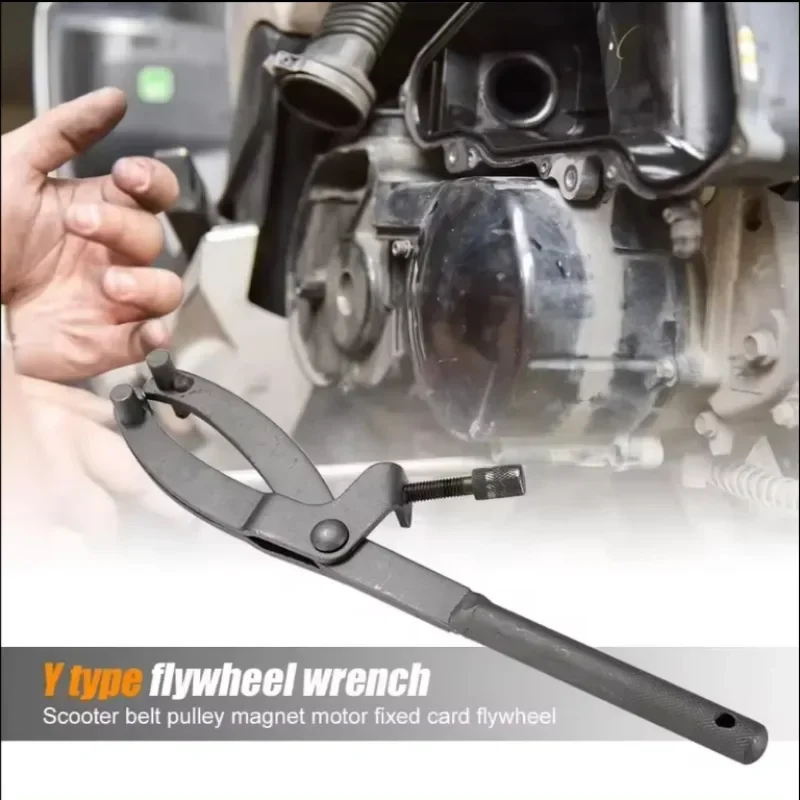 Frizione variatore universale per impieghi gravosi Rimuovi supporto Strumento di riparazione Moto Ciclomotore Scooter Volano Moto di tipo Y di alta qualità