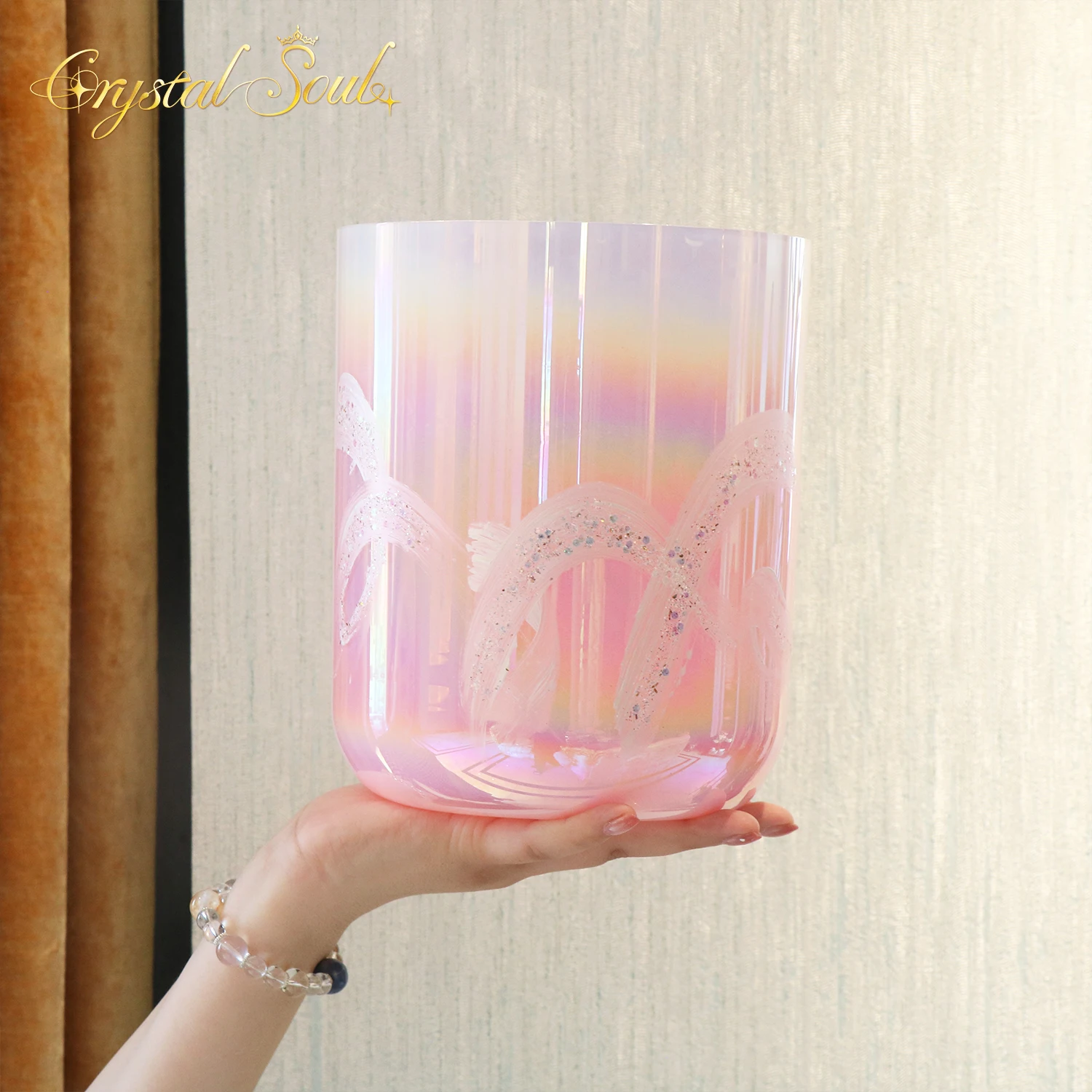Crystal Soul New ReiKi Alchemy Crystal Singing Bowl Sound Healing Instrument