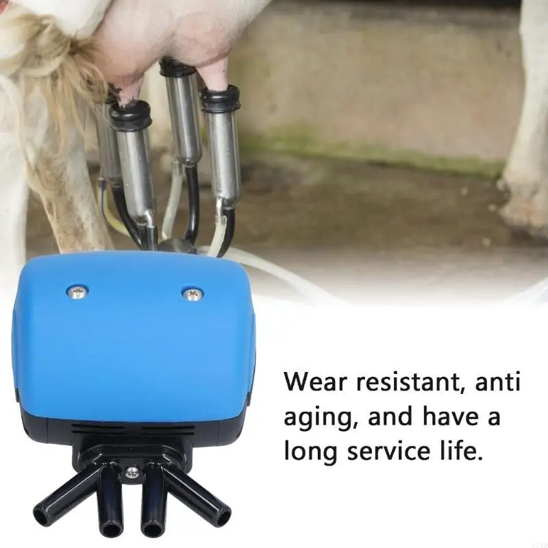 

L74D Pneumatic Milker Pulsator Professional Replaceable Milk Machine Part for Dairy Cow Goat Sheep Milking Supply 4 Exits