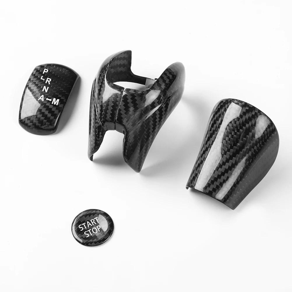 Carbon Fiber Based Interior Trim Includes Shift Knob and Button Cover for NISSAN GTR R35 2008-2016 Performance Look Upgrade