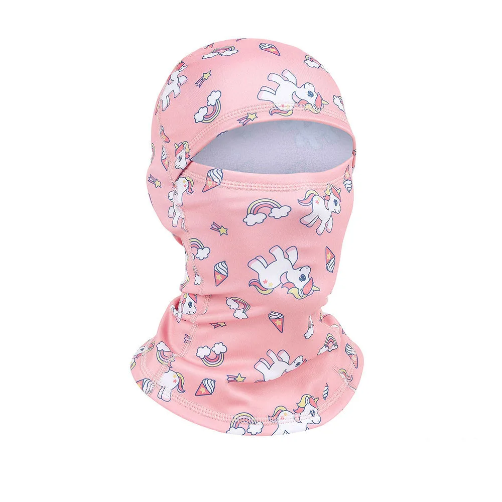 Warm Fleece Balaclava for Kids, Windproof Cycling Full Face Cover, Skiing Mask, Motorcycle Helmet Liner, Adult Hood Cap, Winter