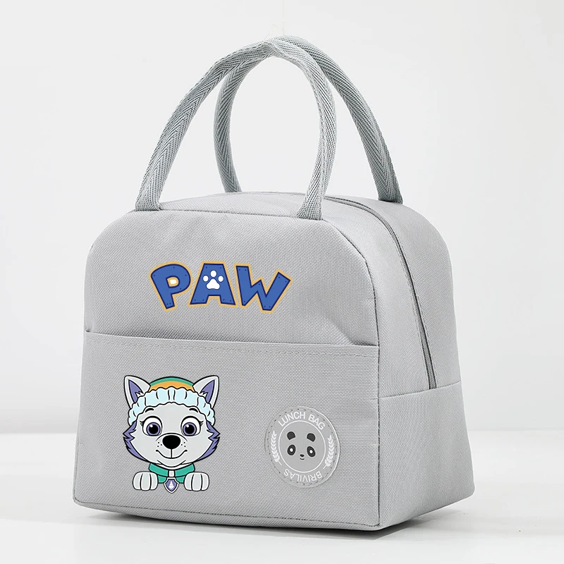 حقيبة غداء معزولة مع دوريات للمخالبين ، حزمة بينتي العازلة ، رقائق الألومنيوم ، حزمة وجبات ، حقيبة يد للأطفال #6