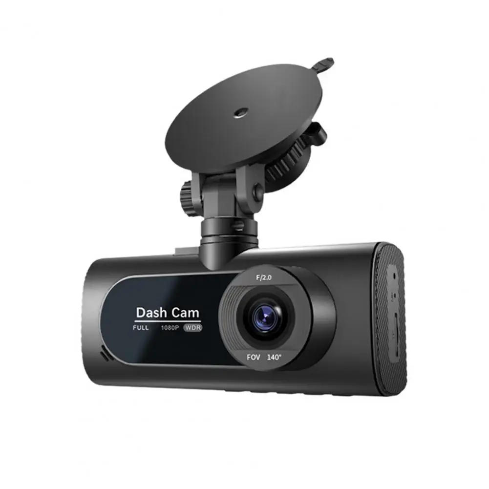 Wide Angle Dash Cam G-Sensor Night Vision Loop Recording Easy to Install Motion Detection Wi-Fi Connection Driving Recorder