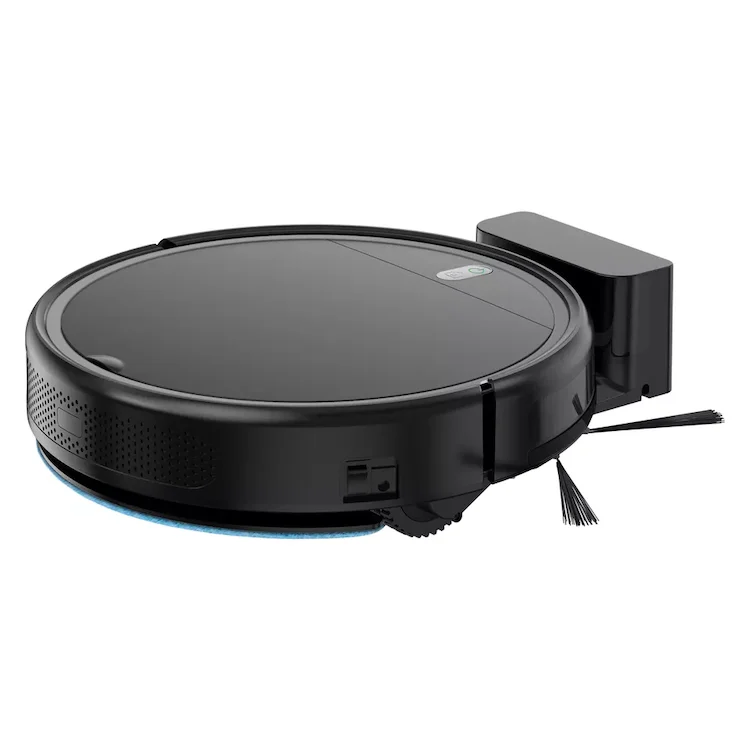 شفاط التنظيف المنزلي روبوت مكنسة كهربائية قوية لخزان المياه بالشفط