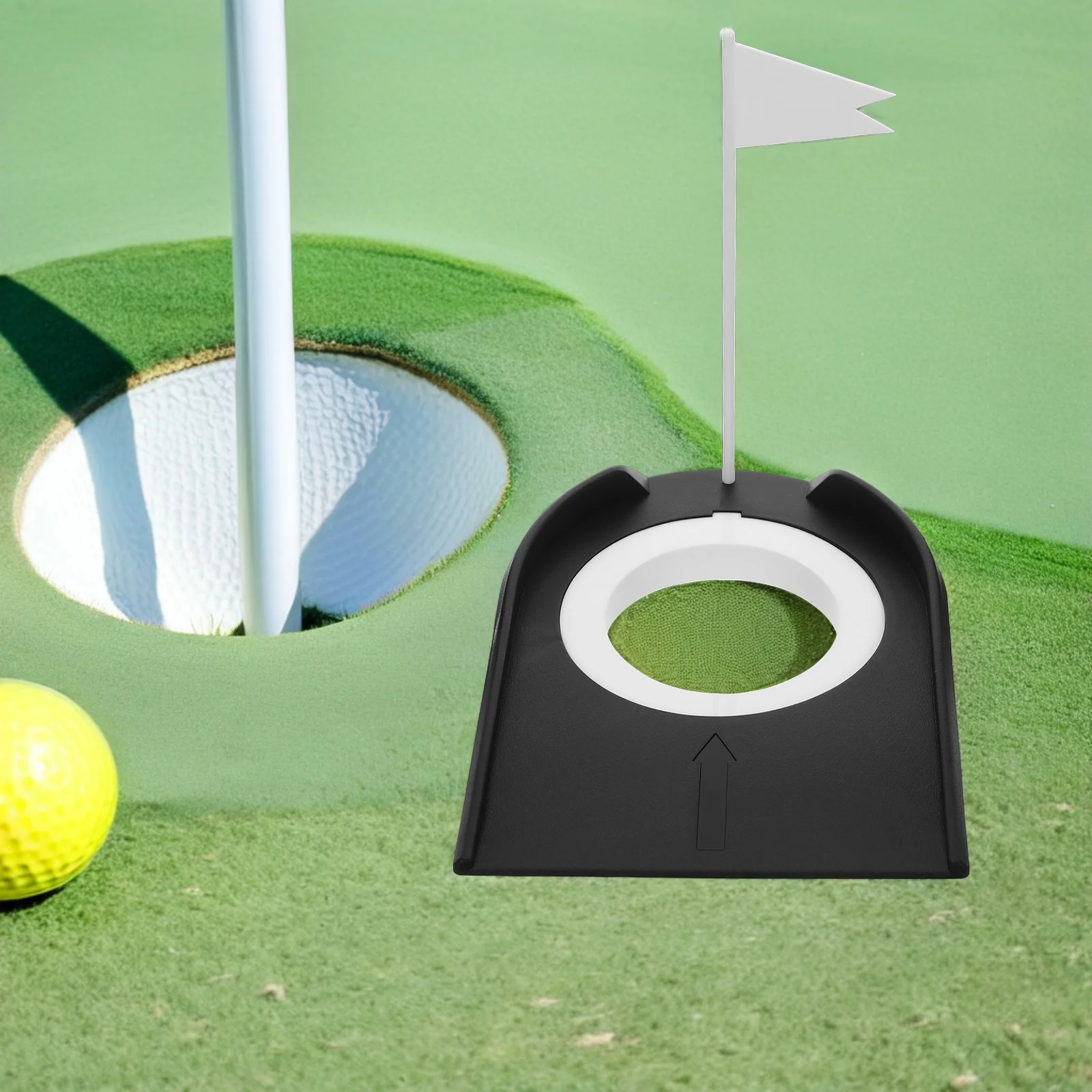 

4Pcs Golf Putting Disc Set Durable Indoor Outdoor Training Equipment for Improving Accuracy Office Home Practice Aid