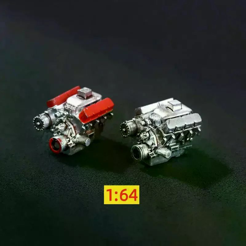 /Cna/Miniature Simulated Engine Micro Garage Scene Model Sand Table Ornament Model Collection Gifts 1:64