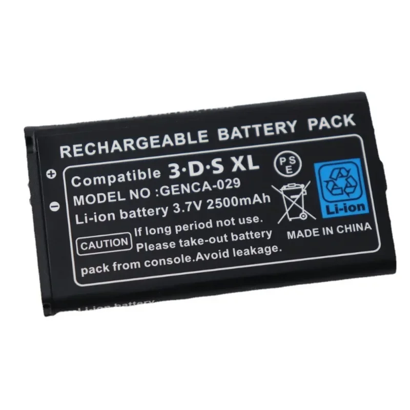 Replacement Battery 3.7V  2500mAh  Rechargeable Lithium-ion Battery Pack  for Nintendo SPR-003 3DS LL/XL