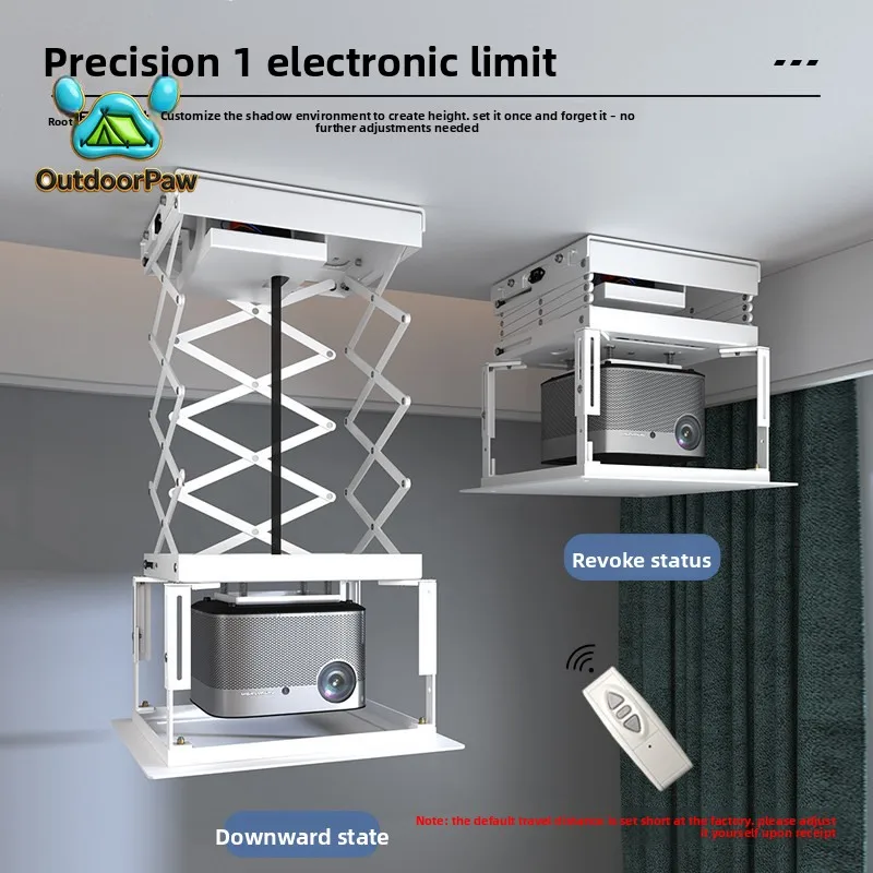 Siying PH105 projector electric hanger household ceiling embedded hidden hanger Extreme rice RS20 RS10 nut N1 N5