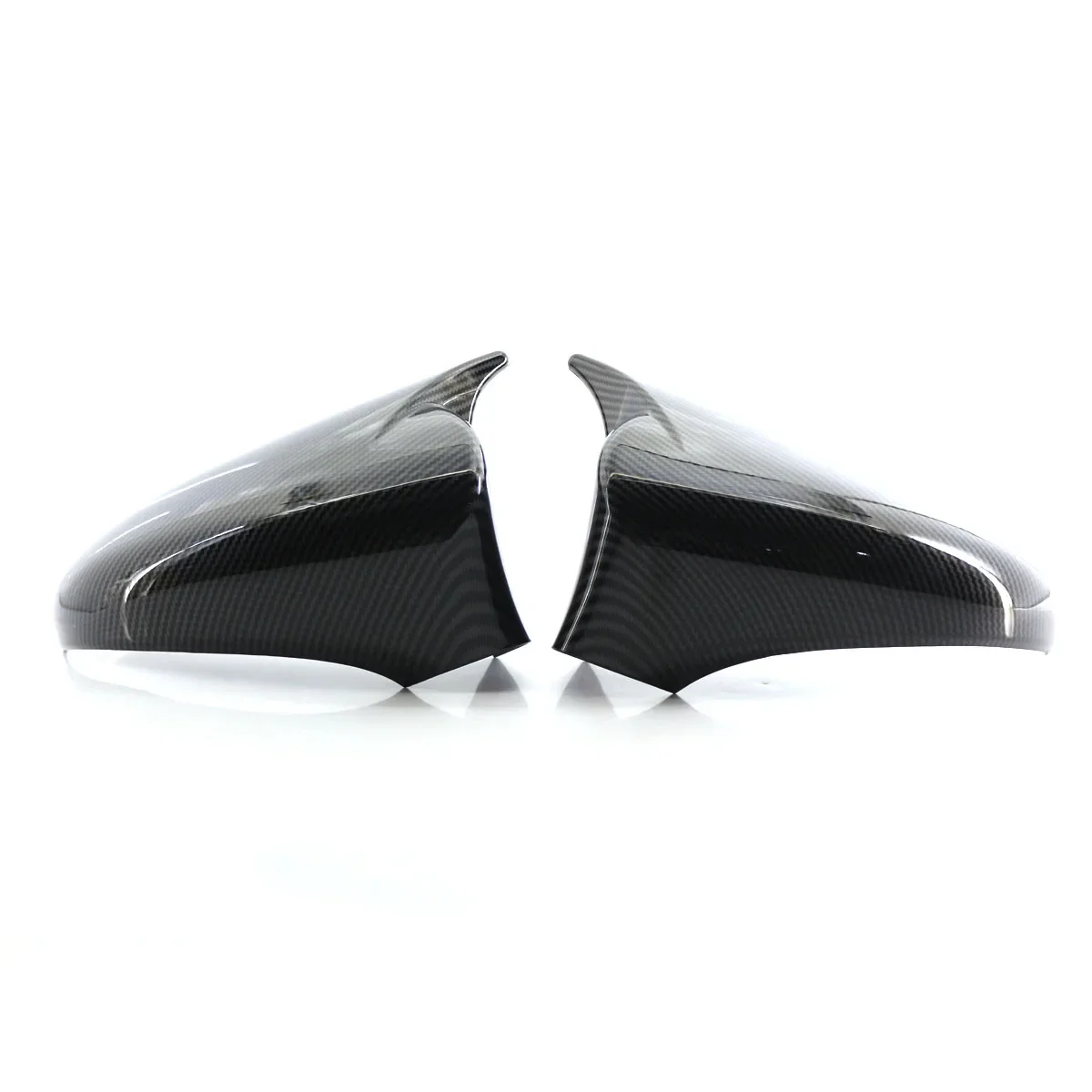 LHD Rearview Side Mirror Covers Replace For Lexus GS L10 ES XV60 RC / RC F sport IS XE30 Carbon Look Paste Directly Mirror Caps