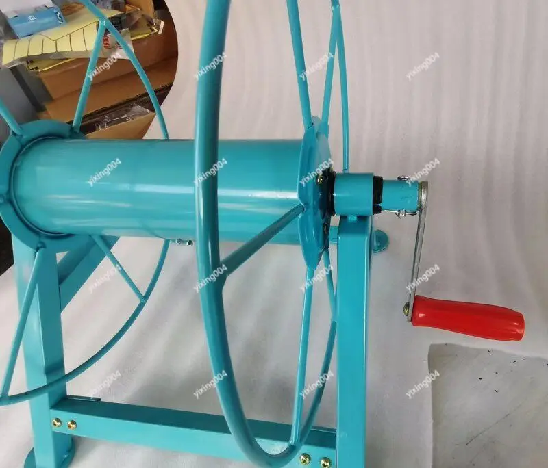 Hand Crank Cable Winding Stand Portable Wire Reel Rack For Construction Cable Retracting And Paying Off Work