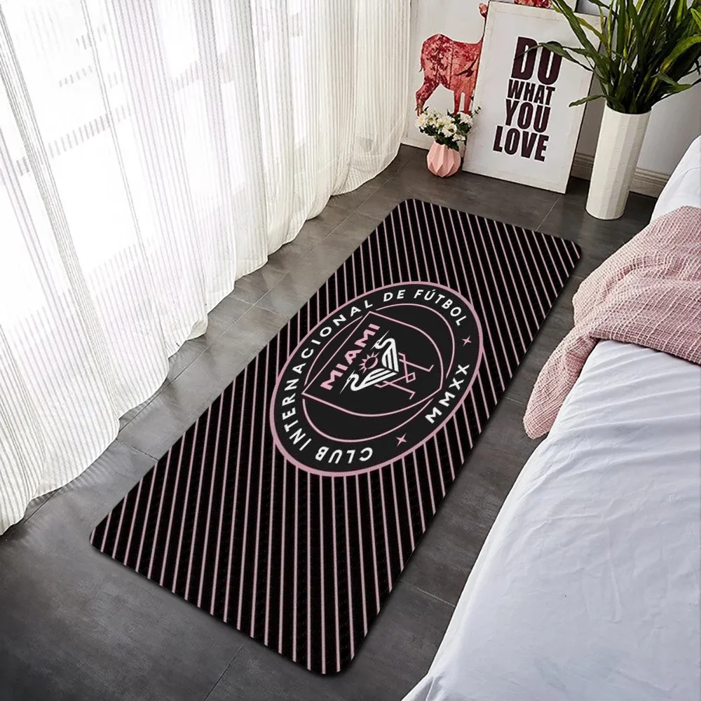 Inter Miami Entrance Carpet for Bathroom Customized Decoration Home Accsessories Living Room Mat Floor Mats Bath Rug Custom Foot