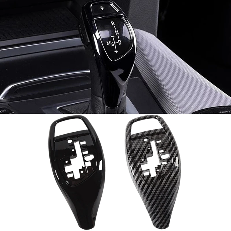 

Plastic Car Gear Shift Knob Lever Shifter Cover Sticker Interior Accessories for BMW X5 F15 2014-2018 X6 F16 2015 2016 2017-2019