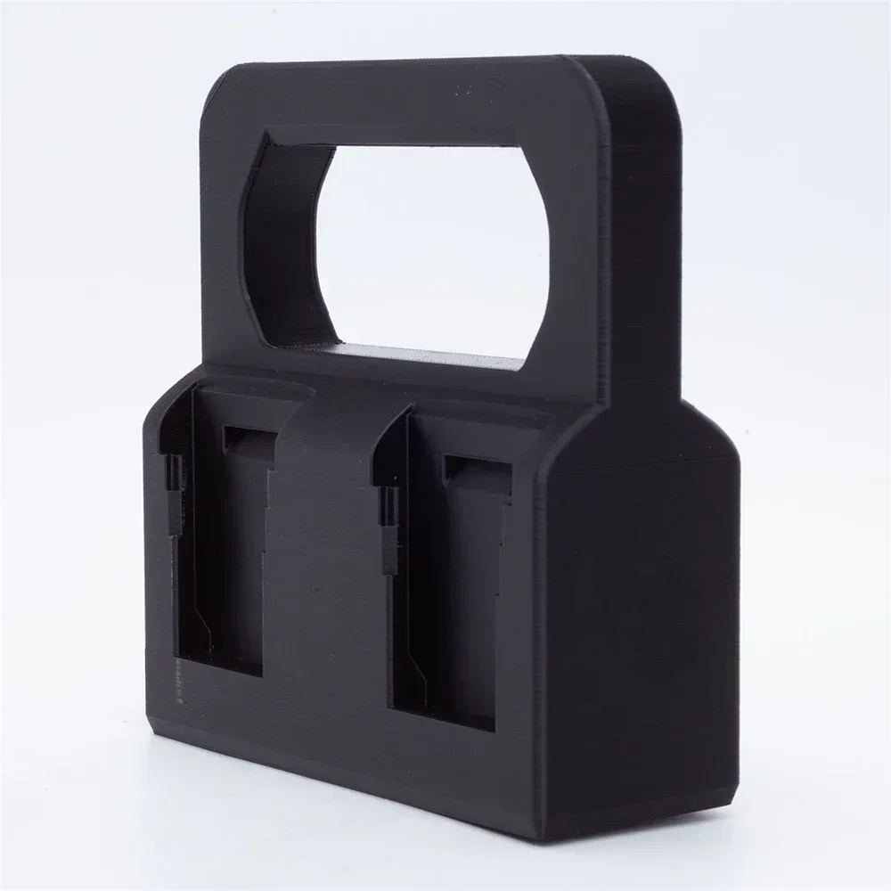 Imagem -02 - Suporte de Montagem de Bateria Portátil Suporte de Rack de Armazenamento para Bateria Dewalt 18v Dcb205 Dcb203 sem Baterias 4x