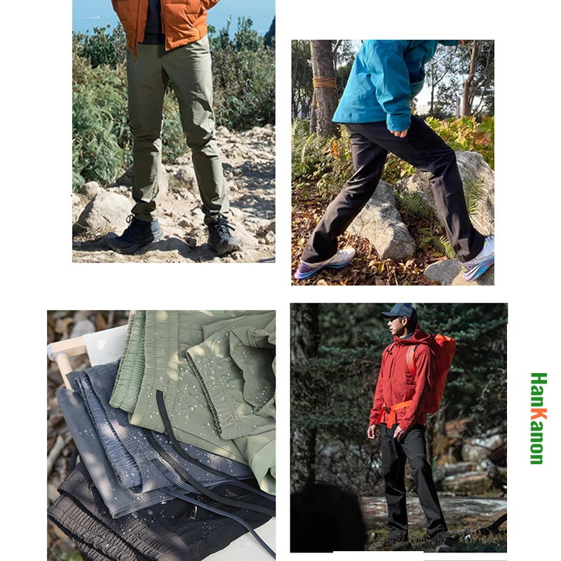 

Men's Quick Dry Sport Joggers Seamless Bonded Laser-Cut Breathable Pants High-Stretch Outdoor Hiking Tracksuit Trousers