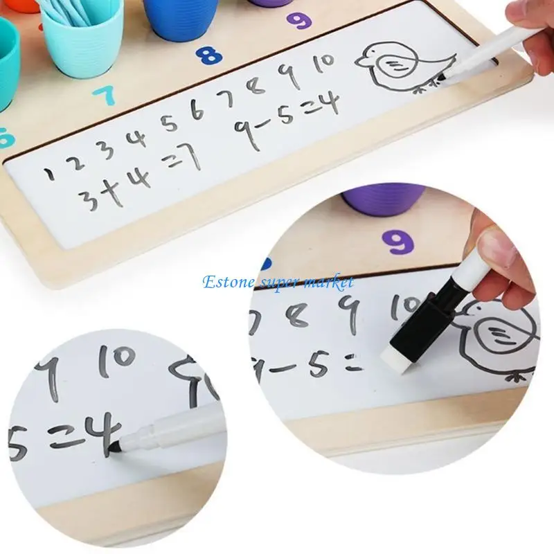 090B 子供番号学習色分類おもちゃ番号認知脳開発おもちゃ