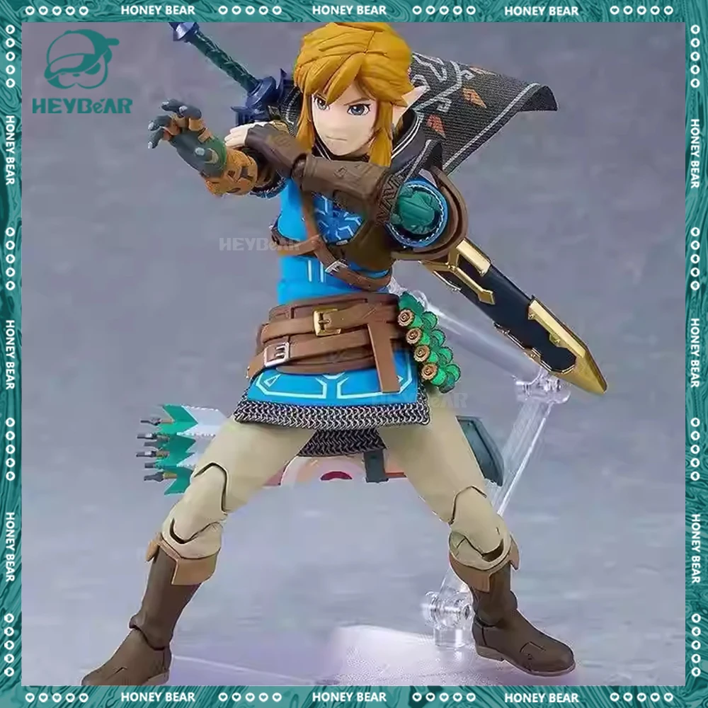 

The Legend Of Zelda Tears Of The Kingdom Figure Figma 626 Link Figures Breath Of The Wild Anime Figurine Collections Model Gifts