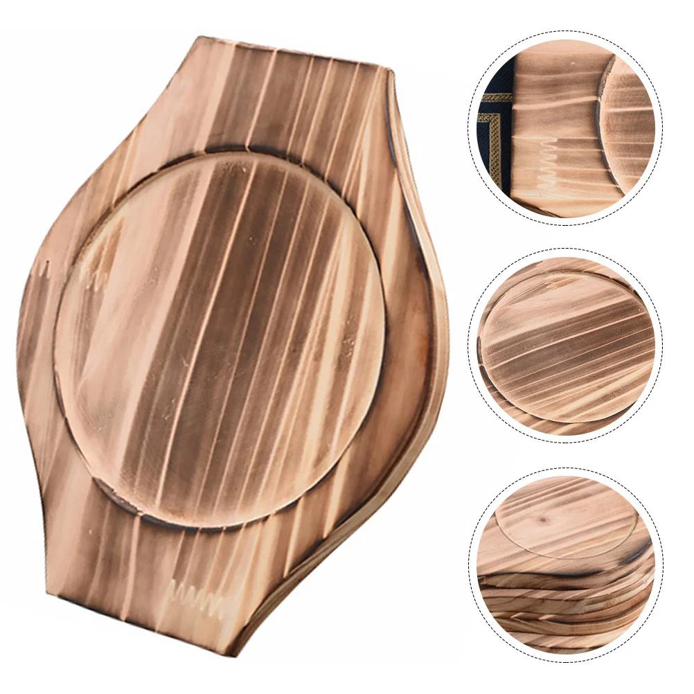 

Stone Bowl Mat Natural Wood Heat Resistant Placemat For Kitchen Dining Table Decor Use Pot Mat Tableware Pad Home Textile