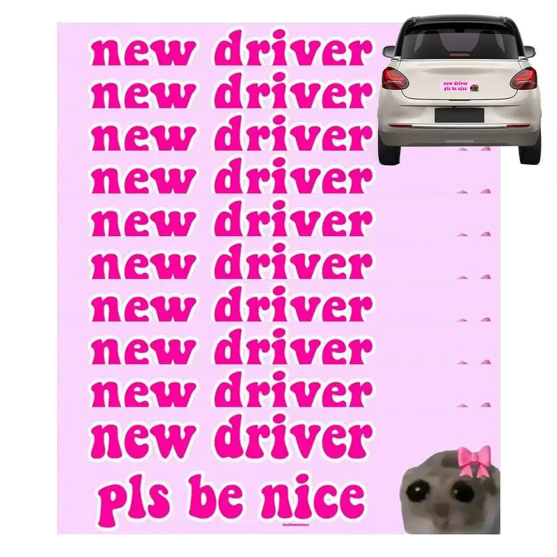 

Funny Bumper Stickers Convenient And Eye-Catching Car Stickers And Decals Durable Car Bumper Stickers Cat Sticker