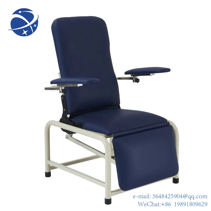 YYHC Manual Blood collection chair phlebotomy blood medical donor dialysis chair CY-C332