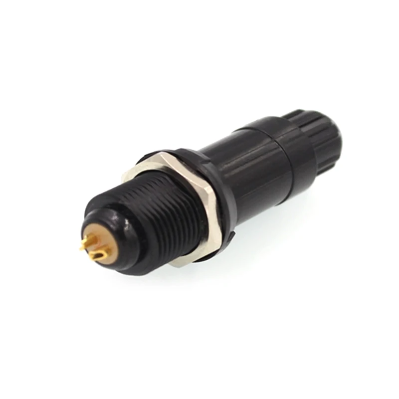 PAG PKG 1P Self-locking Aviation Plug-in 2 3 4 5 6 7 8 9 10 14 Pin LEMO Compatible Medical Device Connectors M14 Hole Quick Plug - Image 3