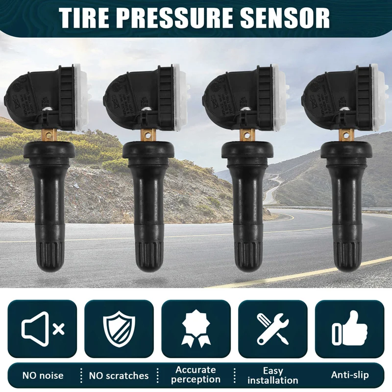 

4Pcs Car TPMS Sensor Tire Pressure Monitor HC3Z1A189F For Ford Bronco Escape Lincoln MKC MKX Tire Pressure Sensor
