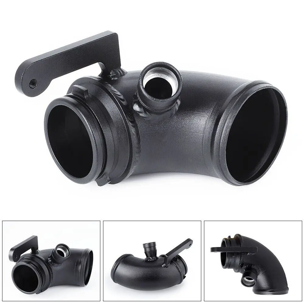 Picture 7: 90° High Flow Inlet Turbo Elbow Pipe For VW Golf MK7 GTI R Audi A3 S3 TT 2.0TSI Black