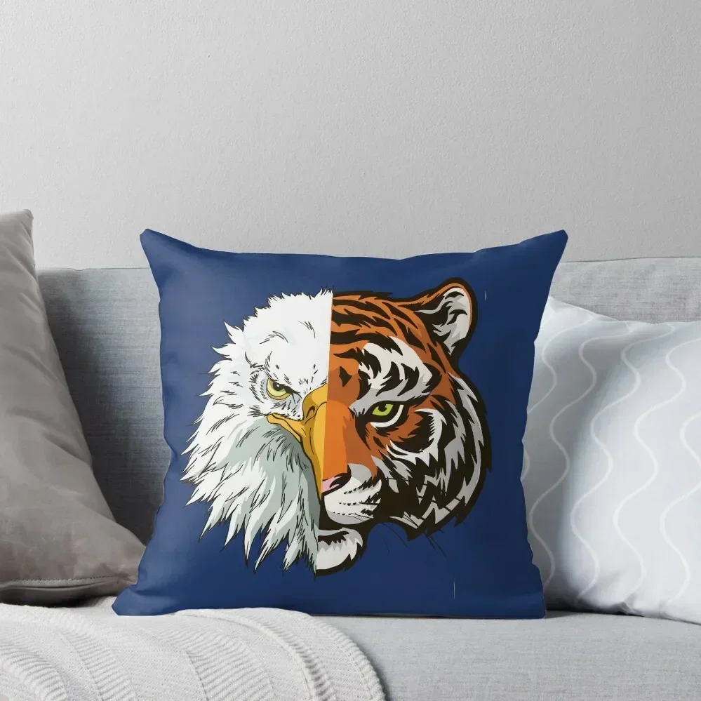 

Tiger and eagle Throw Pillow christmas pillowcases Luxury Pillow Case luxury home accessories anime girl pillow