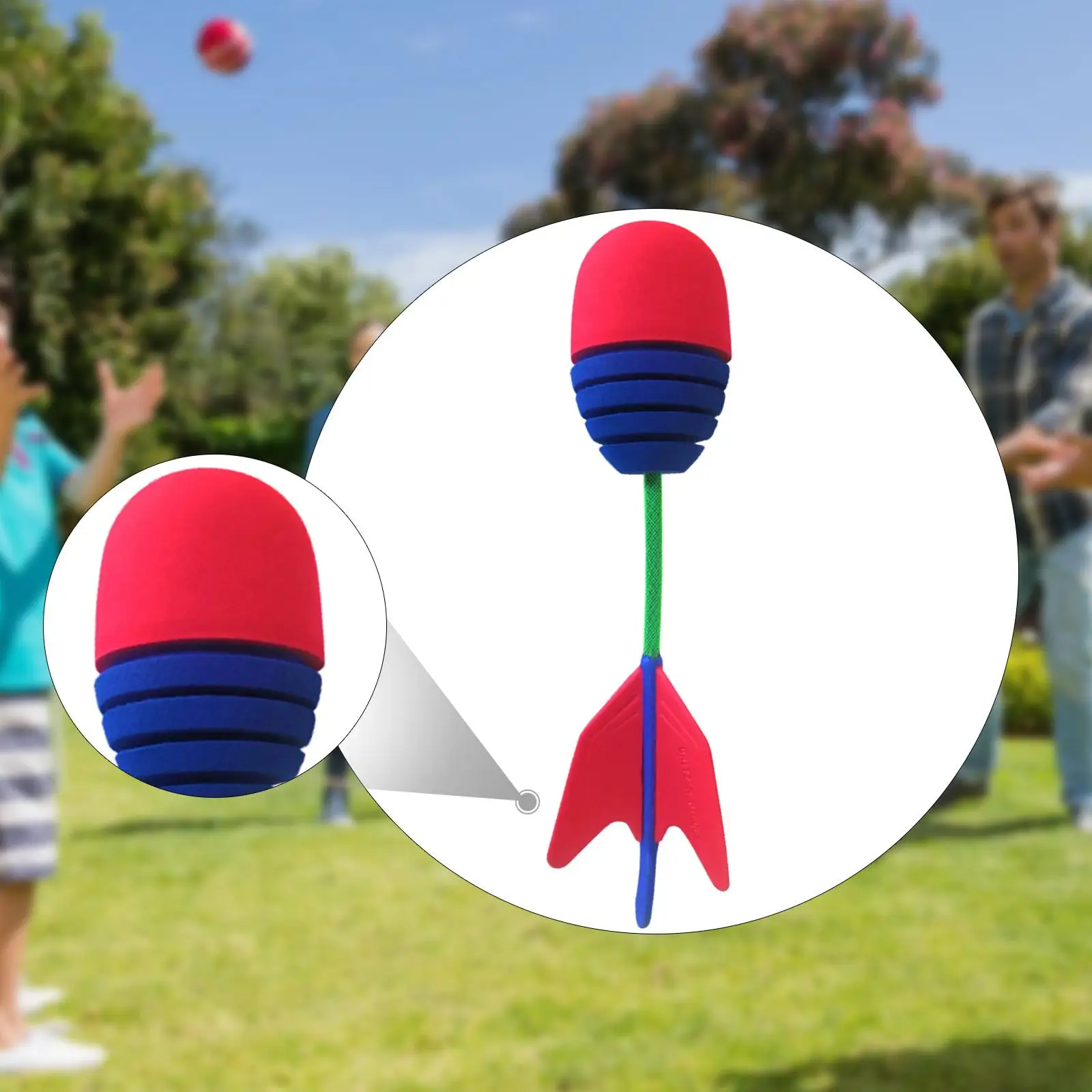 Spielplatzball Langstrecken-Überwurfball für drinnen und draußen für Kinder im Garten