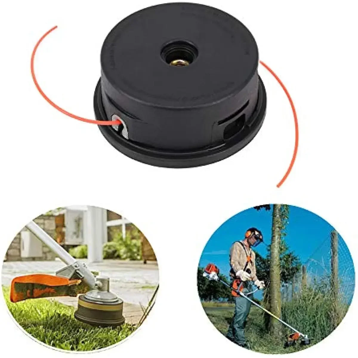 

25-2 Trimmer Head & Trimmer Line for Stihl FS90 FS100RX FS110 FS120 FS130 FS200 FS250 FS44 FS55 FS55R FS56 FS70 FS80 FS83 FS85