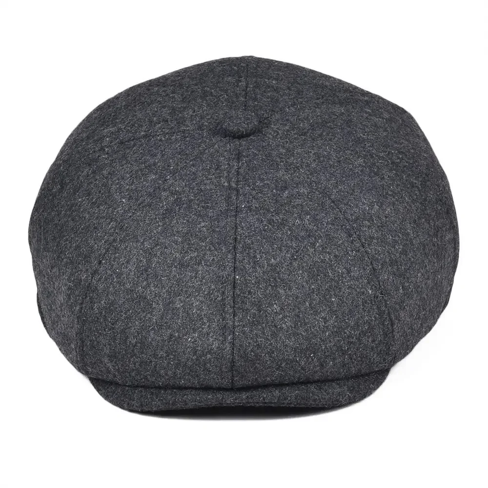 

Woolen Tweed Newsboy Cap for Men Cabbie Driver Headpiece Country Baker Boy Flat Cap Beret Truck Driver Hats