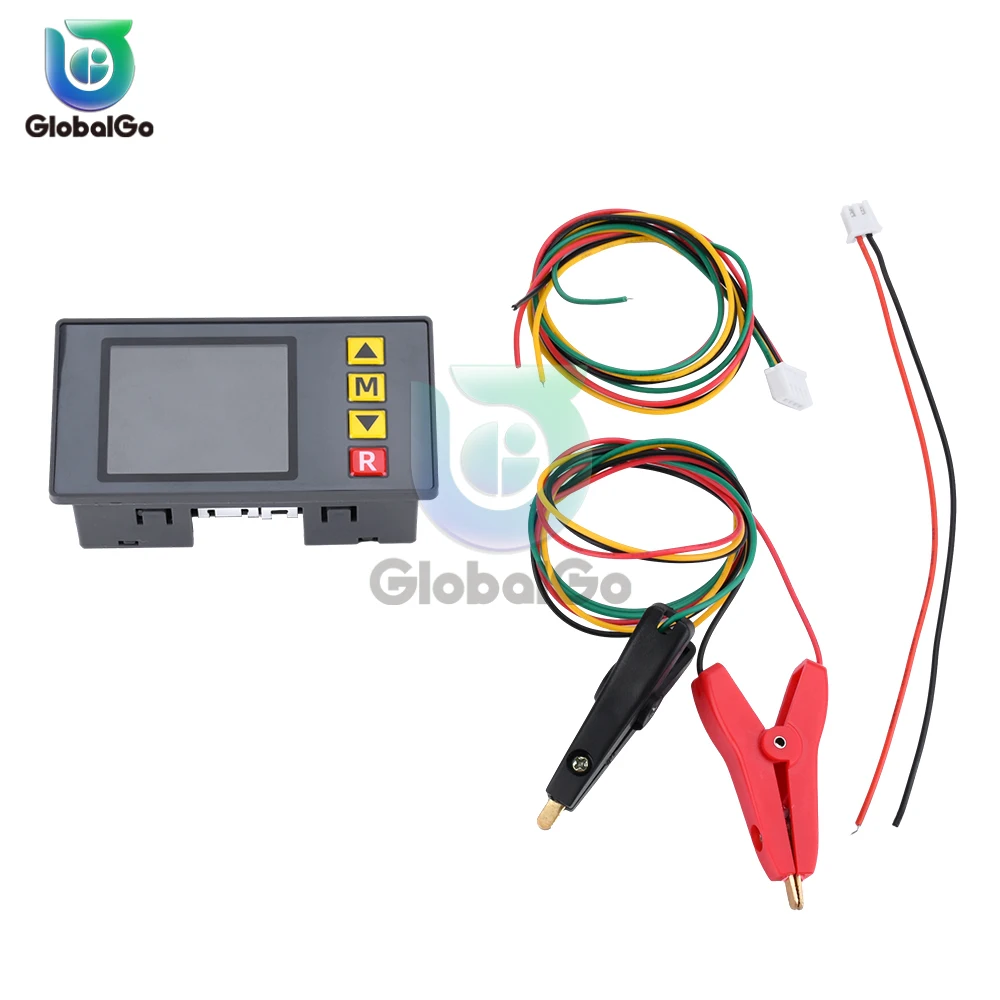 TS457 tester ad alta precisione del misuratore di resistenza interna della batteria al litio LCD digitale del voltmetro rilevatore del voltmetro