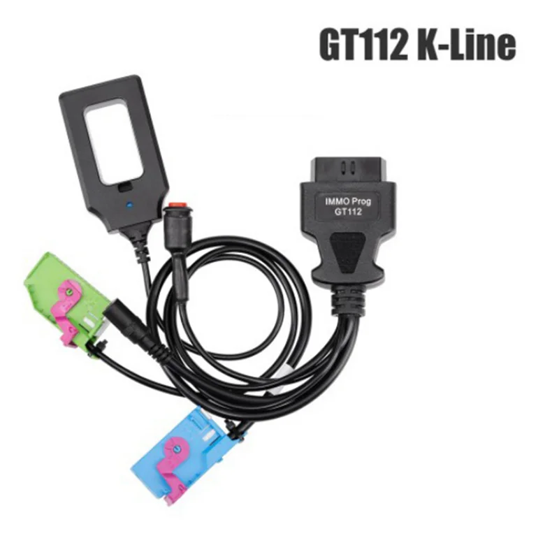 GT112 K-Line Per VW Skoda Seat 2a e 3a generazione Cruscotto IMMO Cavo della piattaforma di prova corrispondente chiave