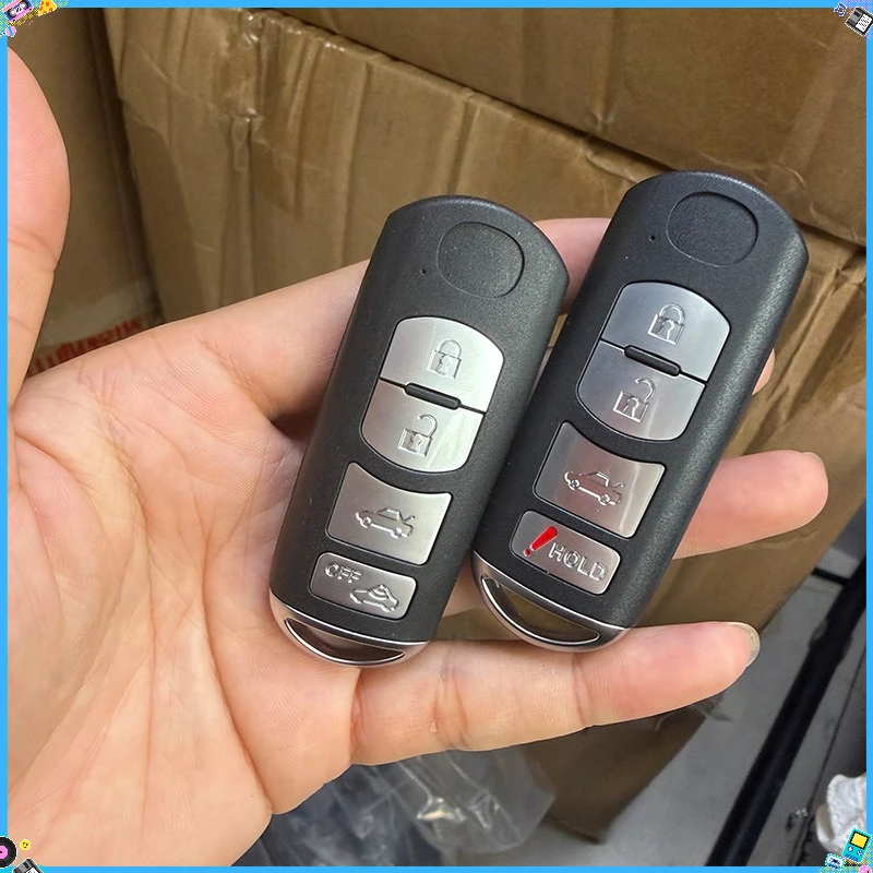 2 3 4 Buttons Car Key Fob Case Shell Housing for Mazda 3 6 MX5 MIATA Axela Atenza CX-3 CX-5 CX-9 CX-7