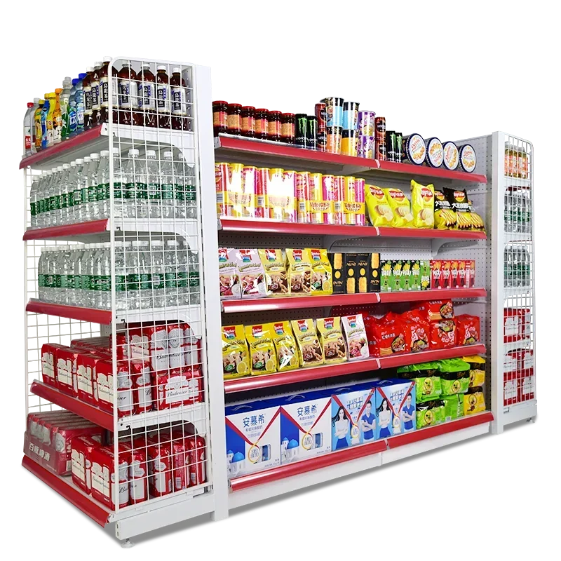 For High Quality Fashion Grocery Store Display Racks /Shelves For General Store Supermarket Shelf Gondola Shelving