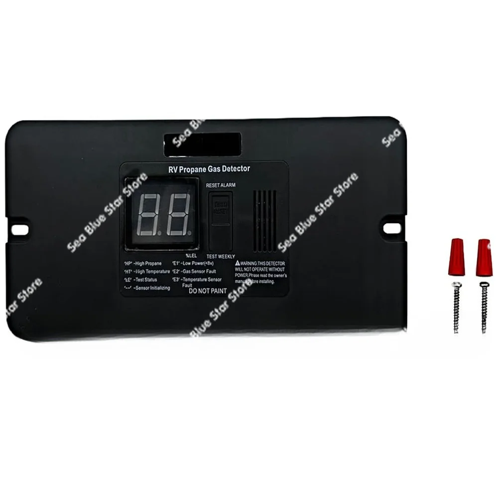 Propane Gas Detector/gas Alarm 85dB Alarm Sound DC 12V Suitable for RV Trailer Gas Alarm