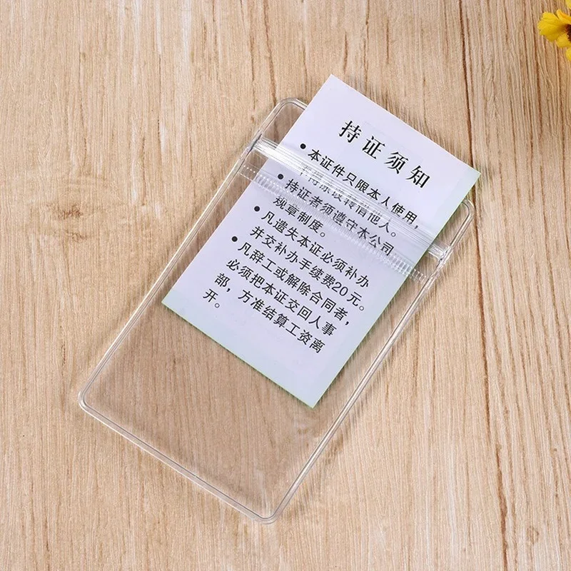 

5 шт./комплект, прозрачные идентификационные таблички для рабочего удостоверения