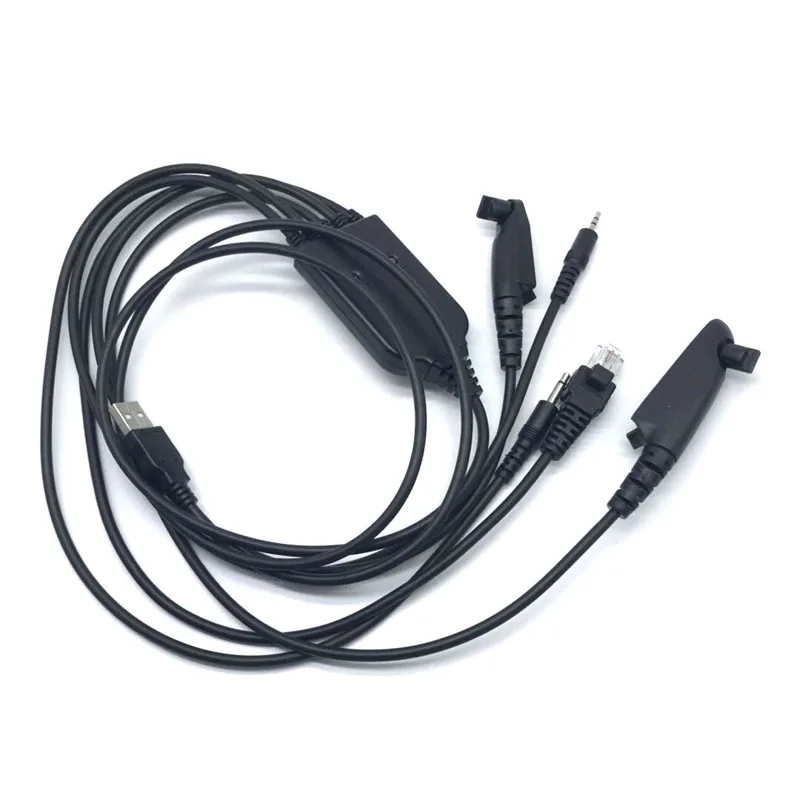 FTDI-USB Cabo de programação para Motorola, CP040, GP88, GP300, GP328, GP340, GP328Plus, GP338, GM300, Pro5150, PRO7150, HT750 Rádio, 5in 1