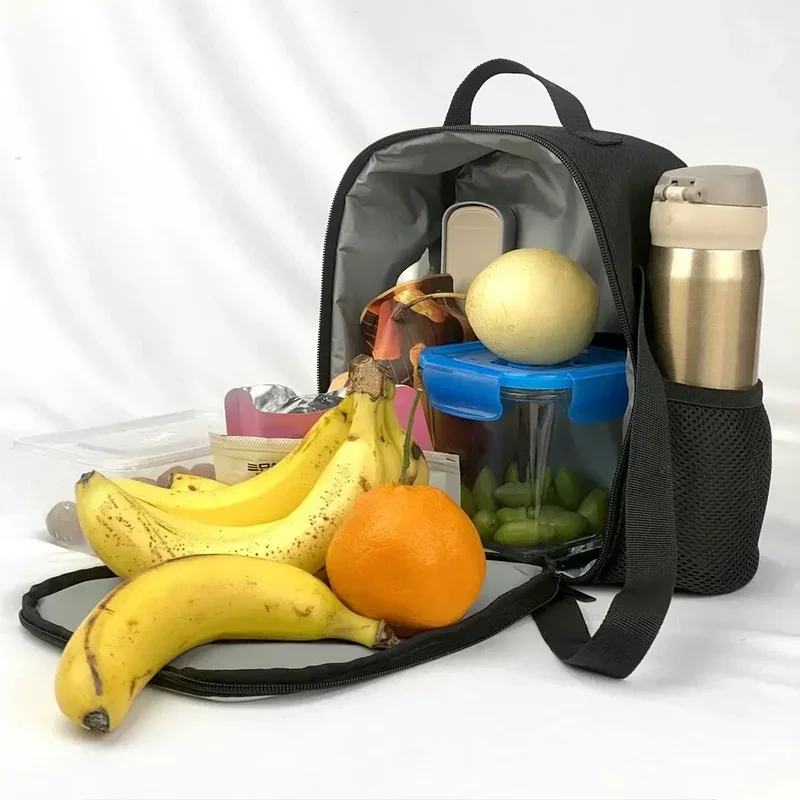 Borsa per il pranzo isolata termicamente del modello di chimica di scienza borsa per il pranzo portatile di tecnologia del laboratorio chimico per la conservazione all'aperto Bento Food Box