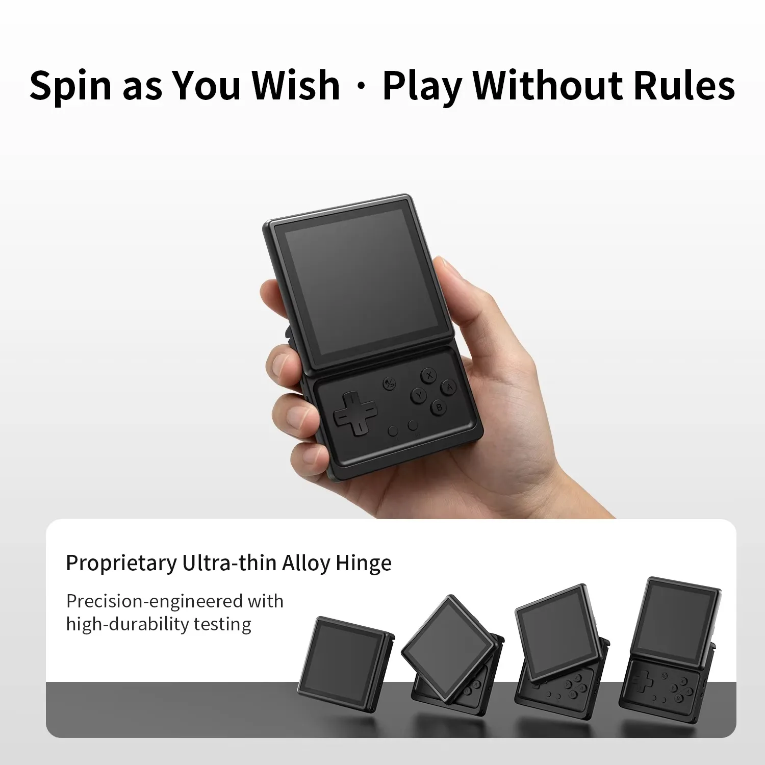 ANBERNIC RG Rotate Handheld Game Console 3.5 Inch Square IPS Screen T618 Android Retro Gaming Player Portable Video Ga