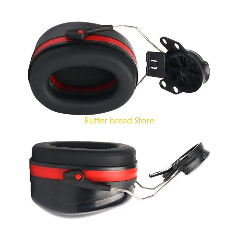 헬멧을위한 W89C 소음 억제 귀 머프 조절 가능한 헤드 밴드 수리 샌딩 작업