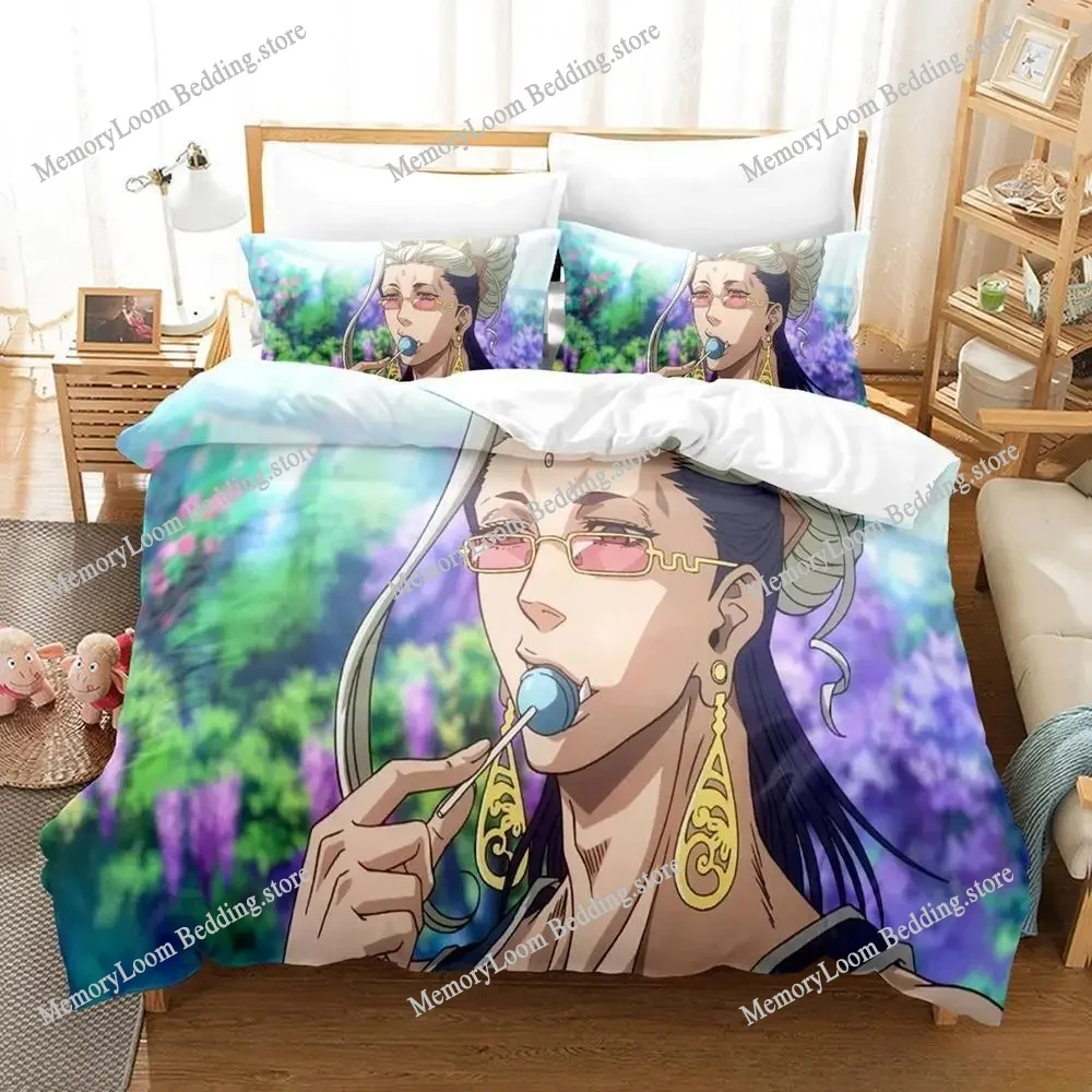 

Anime Record of Ragnarok Bedding Set Single Twin Full Queen King Size Bed Set Adult Kid Bedroom Duvet cover Sets Home Textiles
