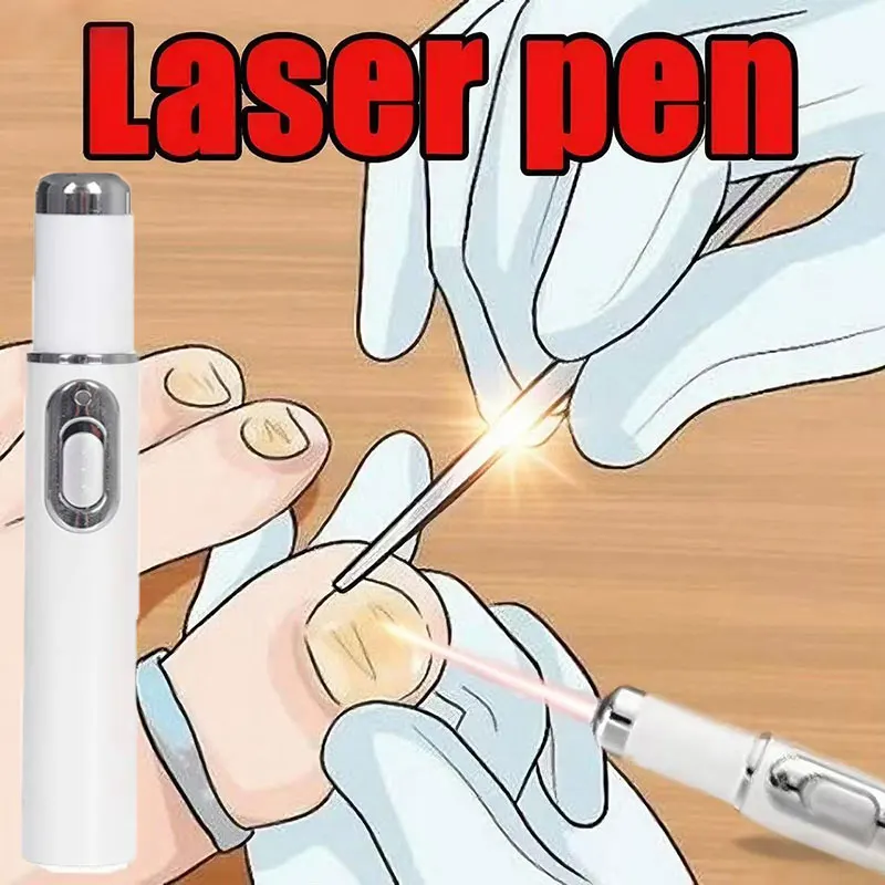 Laser pen，Let you have a pair of brand new toenails.