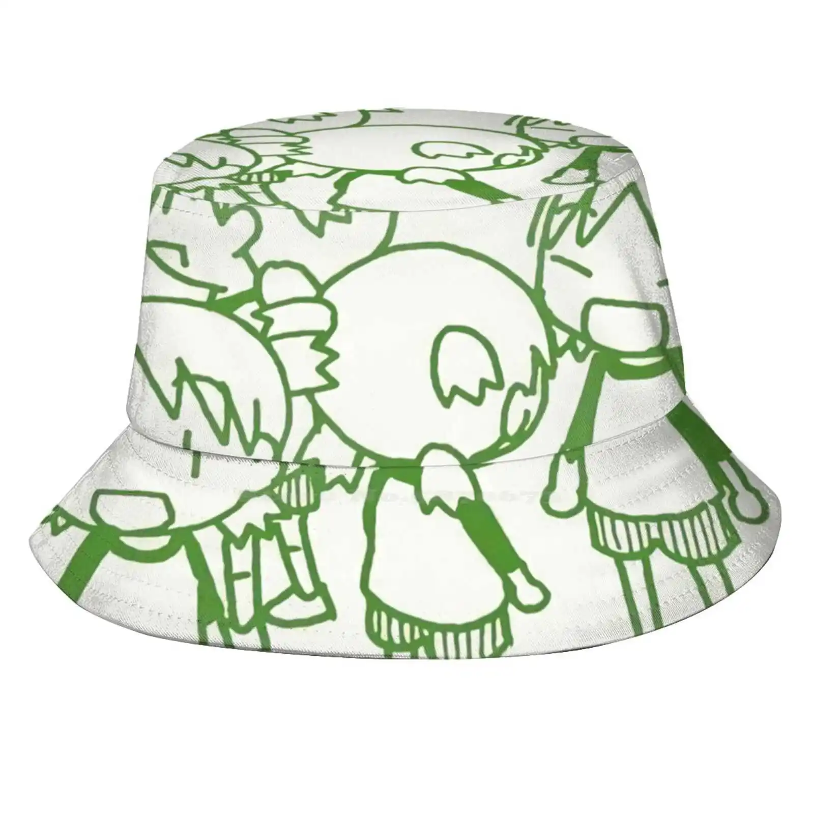 Yotsuba&! Sun Cap Fisherman Hat Bucket Hats Yotsuba To Anime Manga Retro Vintage 90S 80S Aesthetic