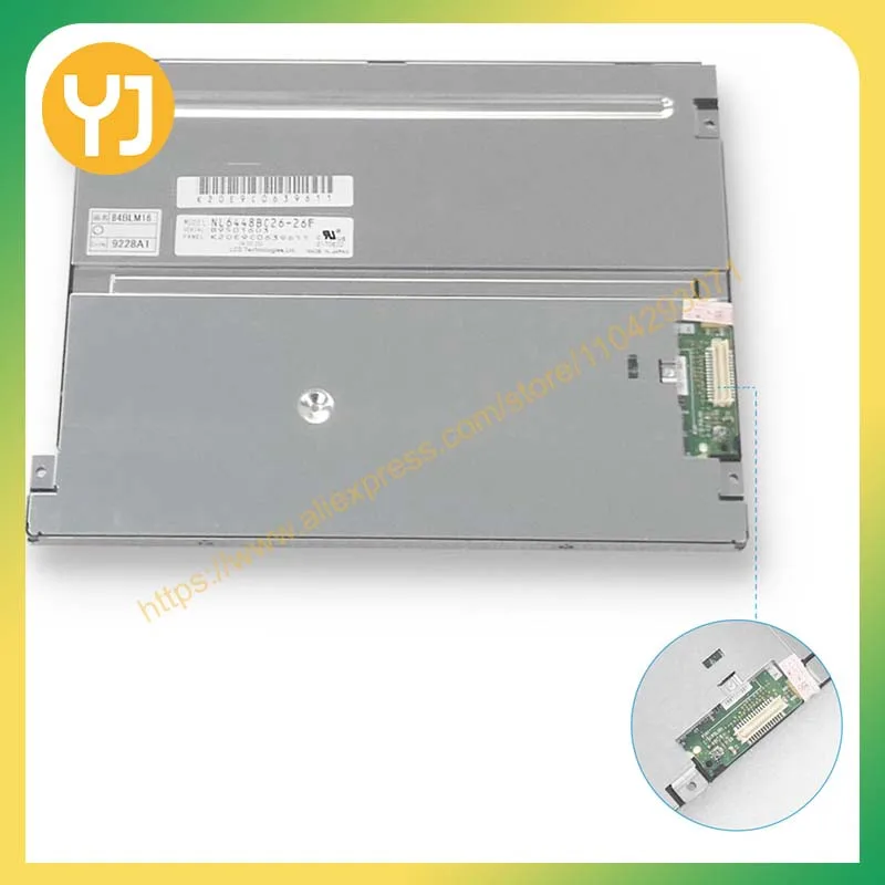 em estoque NL6448BC26-26F Brand New Tela LCD Original de 8,4 Polegadas