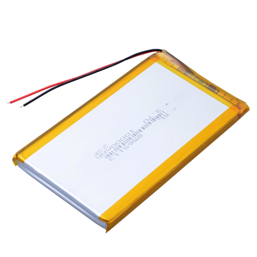 8565113 10000mAh 3.7V Lipo Rechargeable Lithium Polymer Battery For Power Bank Tablet PC LED Lamps E-book PDA DVD GPS Camera