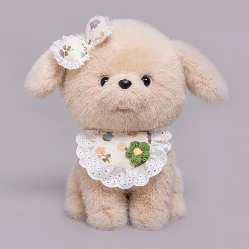 2024 lindo perro pequeño serie muñeca de peluche suave lindo perro mascota niños juguete de peluche decoraciones para el hogar decoraciones de cama regalos de cumpleaños