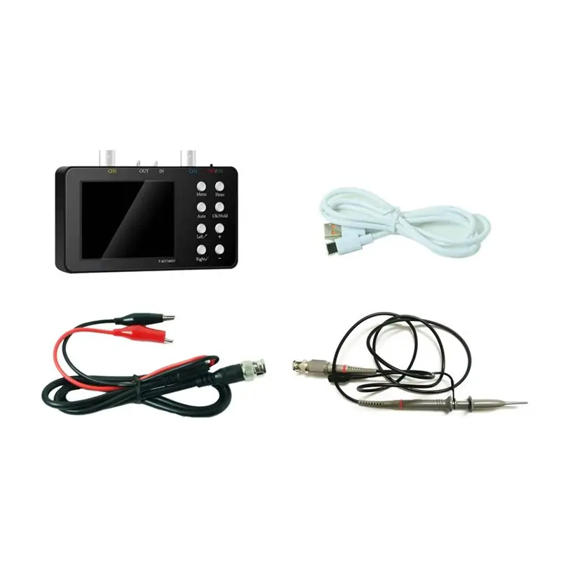 A25F-Digital Oscilloscope Dual-Channel 50M Sampling Rate 10M Analogue Bandwidth 6A Current Waveform Measurement